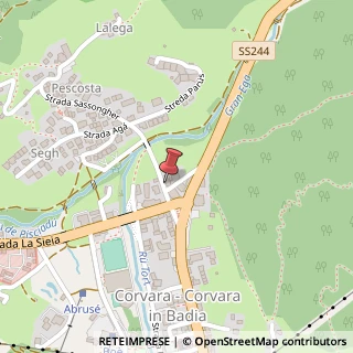 Mappa Strada Sassongher, 2, 39033 Corvara in Badia, Bolzano (Trentino-Alto Adige)