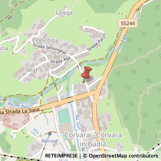 Mappa Strada Sassongher, 56, 39033 Corvara in Badia, Bolzano (Trentino-Alto Adige)