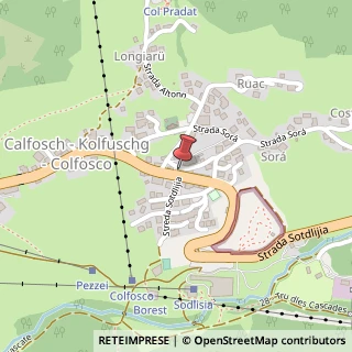 Mappa Strada Col Pradat, 10, 39033 Corvara in Badia, Bolzano (Trentino-Alto Adige)