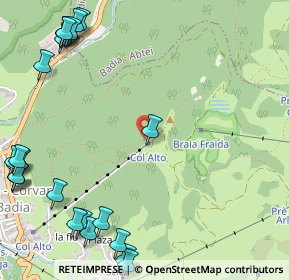 Mappa Stazione monte, 39033 Corvara in Badia BZ, Italia (0.8)