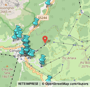 Mappa Stazione monte, 39033 Corvara in Badia BZ, Italia (1.0755)