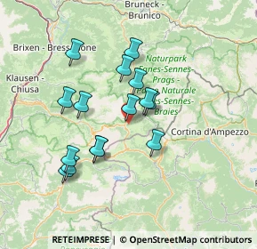 Mappa Stazione monte, 39033 Corvara in Badia BZ, Italia (12.09133)