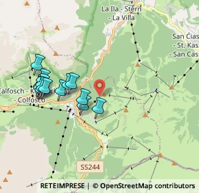 Mappa Stazione monte, 39033 Corvara in Badia BZ, Italia (1.84571)