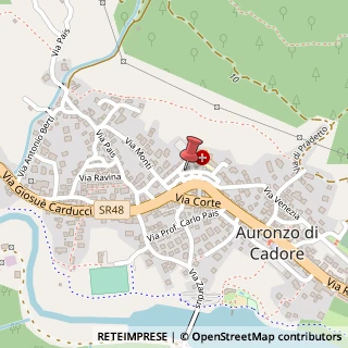 Mappa 3 Borgo Zandegiacomo, Auronzo Di Cadore, BL 32041, 32041 Auronzo di Cadore BL, Italia, 32041 Auronzo di Cadore, Belluno (Veneto)