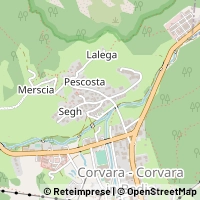 خريطة Corvara in Badia