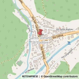 Mappa Via San Candido,  11, 32045 Santo Stefano di Cadore, Belluno (Veneto)