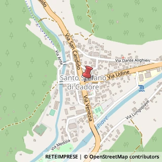 Mappa Piazza Roma, 2, 32045 Santo Stefano di Cadore, Belluno (Veneto)