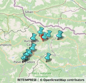 Mappa Via Dante aligh, 32040 Santo Stefano di Cadore BL, Italia (12.67222)