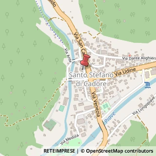 Mappa Via Centenaro, 34, 32045 Santo Stefano di Cadore, Belluno (Veneto)