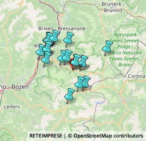 Mappa Str, 39047 Santa Cristina Valgardena BZ, Italia (9.9905)