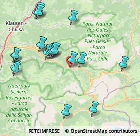 Mappa SS 242, 39047 Santa Cristina Valgardena BZ, Italia (8.6375)