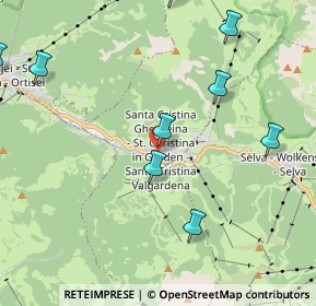 Mappa Str, 39047 Santa Cristina Valgardena BZ, Italia (2.78909)