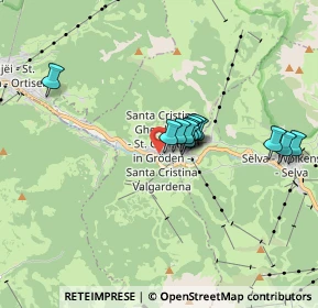 Mappa Str, 39047 Santa Cristina Valgardena BZ, Italia (1.32)