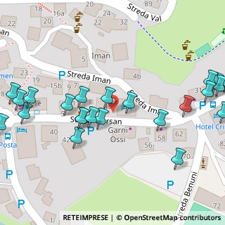 Mappa Strada Dursan, 39047 Santa Cristina Valgardena BZ, Italia (0.07407)