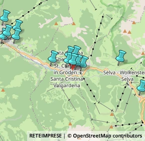 Mappa Strada Dursan, 39047 Santa Cristina Valgardena BZ, Italia (2.02643)