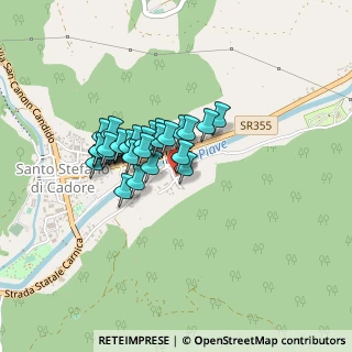 Mappa Via Salita alle Grazie, 32045 Santo Stefano di Cadore BL, Italia (0.30345)