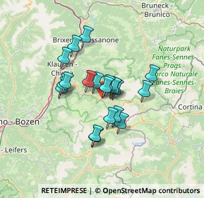 Mappa Strada Chemun, 39047 Santa Cristina Valgardena BZ, Italia (9.354)