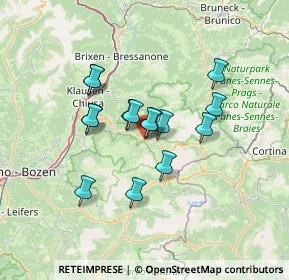 Mappa Strada Chemun, 39047 Santa Cristina Valgardena BZ, Italia (10.26133)