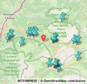 Mappa Strada Chemun, 39047 Santa Cristina Valgardena BZ, Italia (8.479)