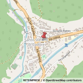 Mappa Piazza Roma, n?23, 32045 Santo Stefano di Cadore, Belluno (Veneto)