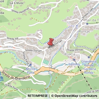 Mappa Via Dursan, 52, 39047 Santa Cristina Valgardena, Bolzano (Trentino-Alto Adige)