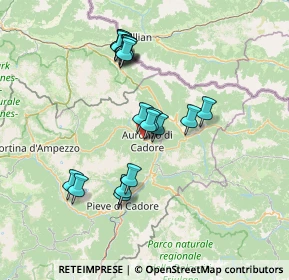 Mappa Via Ravina, 32041 Auronzo di Cadore BL, Italia (12.71421)