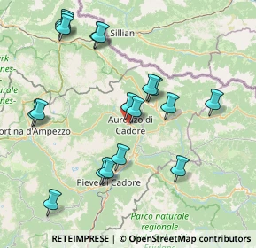 Mappa Via Ravina, 32041 Auronzo di Cadore BL, Italia (16.39889)