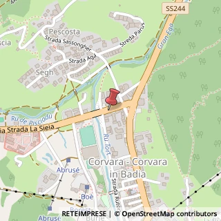Mappa Strada Rütort, 1, 39033 Corvara in Badia, Bolzano (Trentino-Alto Adige)