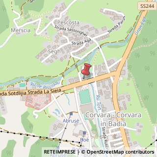 Mappa Strada la Sieia, 2, 39033 Corvara in Badia, Bolzano (Trentino-Alto Adige)