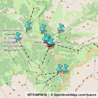 Mappa Str. Freina, 39048 Selva di Val Gardena BZ, Italia (1.35636)