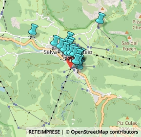 Mappa Strada Freina, 39048 Selva di Val Gardena BZ, Italia (0.406)