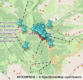 Mappa Strada Freina, 39048 Selva di Val Gardena BZ, Italia (0.832)