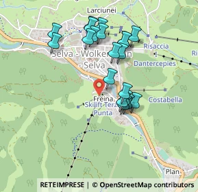 Mappa Strada Freina, 39048 Selva di Val Gardena BZ, Italia (0.413)