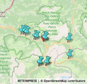 Mappa Strada Freina, 39048 Selva di Val Gardena BZ, Italia (6.34077)
