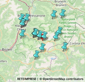Mappa Strada Freina, 39048 Selva di Val Gardena BZ, Italia (11.95111)