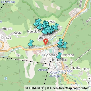 Mappa Strada la Sieia, 39033 Corvara in Badia BZ, Italia (0.3315)