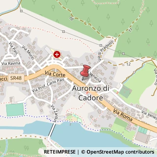 Mappa Piazza Santa Giustina, 8, 32041 Auronzo di Cadore, Belluno (Veneto)