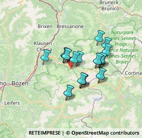 Mappa Strada Pana, 39047 Santa Cristina Valgardena BZ, Italia (9.948)