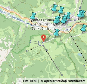 Mappa Strada Pana, 39047 Santa Cristina Valgardena BZ, Italia (1.2425)