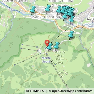 Mappa Strada Pana, 39047 Santa Cristina Valgardena BZ, Italia (0.7)