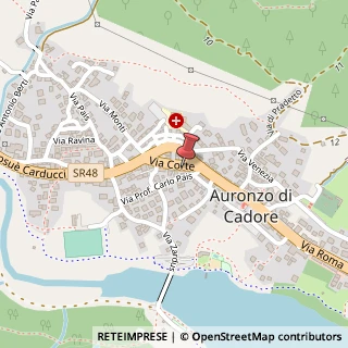 Mappa Via Corte, 17, 32041 Auronzo di Cadore, Belluno (Veneto)