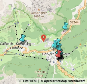 Mappa Strada Merscia, 39033 Corvara in Badia BZ, Italia (0.9035)
