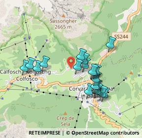 Mappa Strada Merscia, 39033 Corvara in Badia BZ, Italia (0.8055)