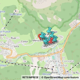 Mappa Strada Merscia, 39033 Corvara in Badia BZ, Italia (0.22)