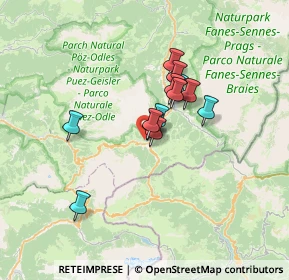 Mappa Strada Merscia, 39033 Corvara in Badia BZ, Italia (4.57615)