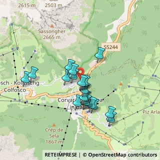 Mappa Strada Parüs, 39033 Corvara In Badia BZ, Italia (0.719)