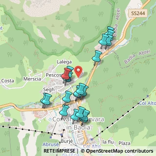 Mappa Strada Parüs, 39033 Corvara In Badia BZ, Italia (0.455)