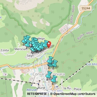 Mappa Strada Parüs, 39033 Corvara In Badia BZ, Italia (0.394)