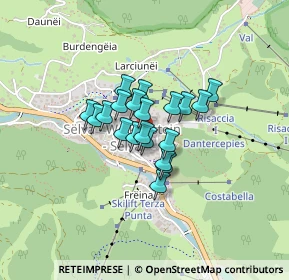 Mappa Strada Pitla Cir, 39048 Selva di Val Gardena BZ, Italia (0.2455)