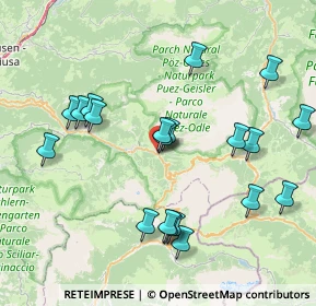 Mappa Strada Pitla Cir, 39048 Selva di Val Gardena BZ, Italia (8.1045)